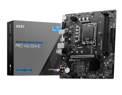 MSI PRO H610M-E DDR5